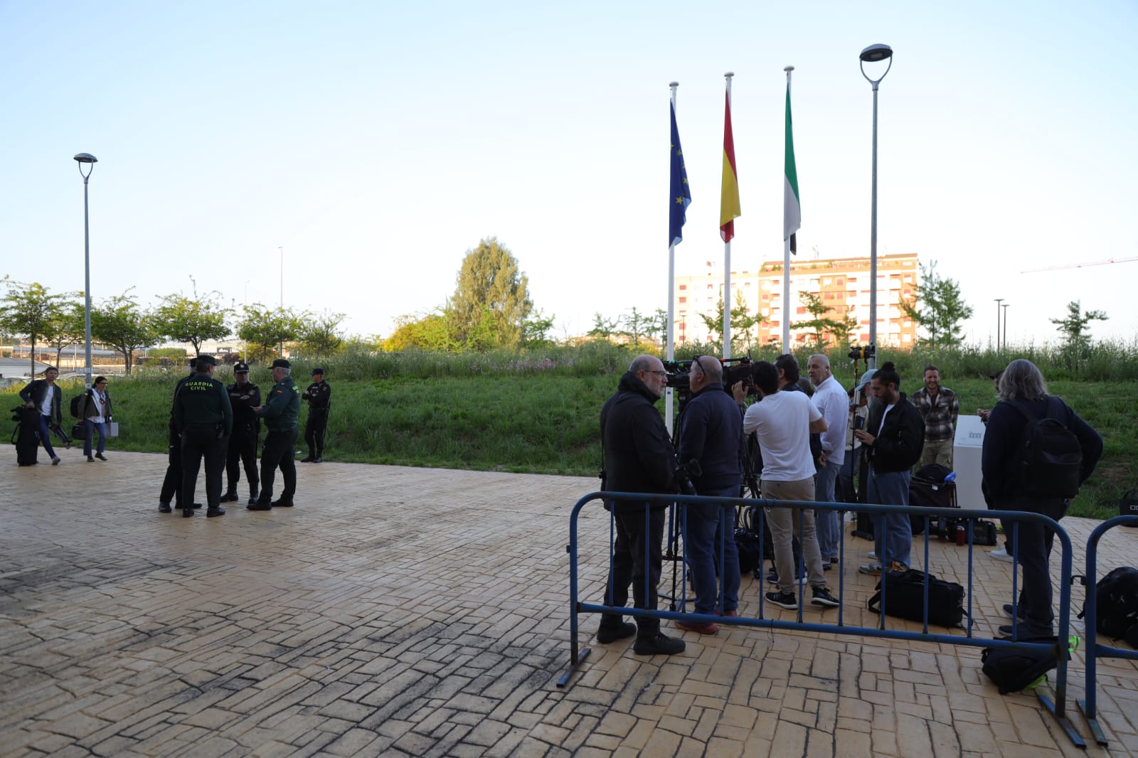 Fotos | David Sánchez declara este viernes en el juzgado de Badajoz