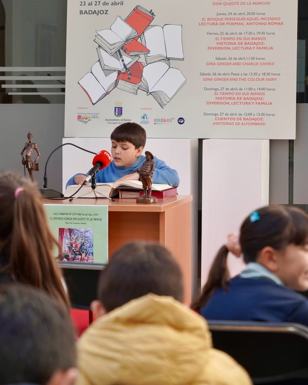 Maratón de lectura del Quijote en el Museo Luis de Morales.