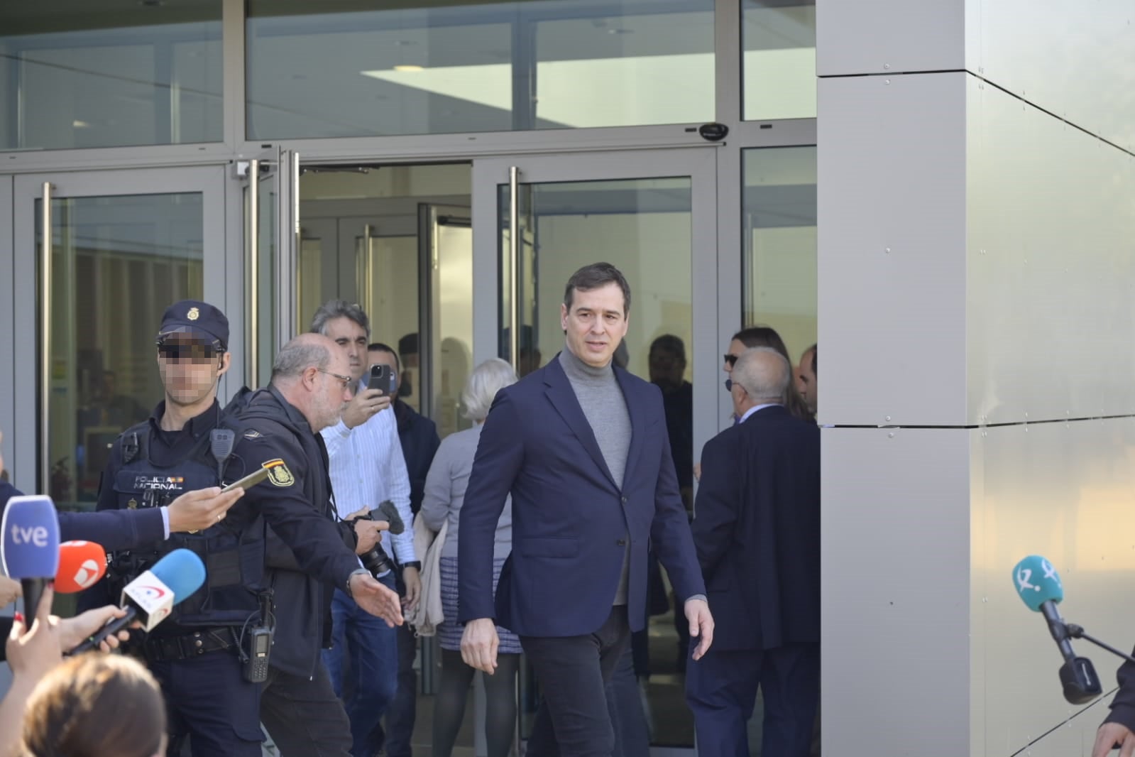 Fotos | David Sánchez declara este viernes en el juzgado de Badajoz
