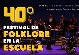 El López de Ayala acoge el Festival de Folklore en la escuela.