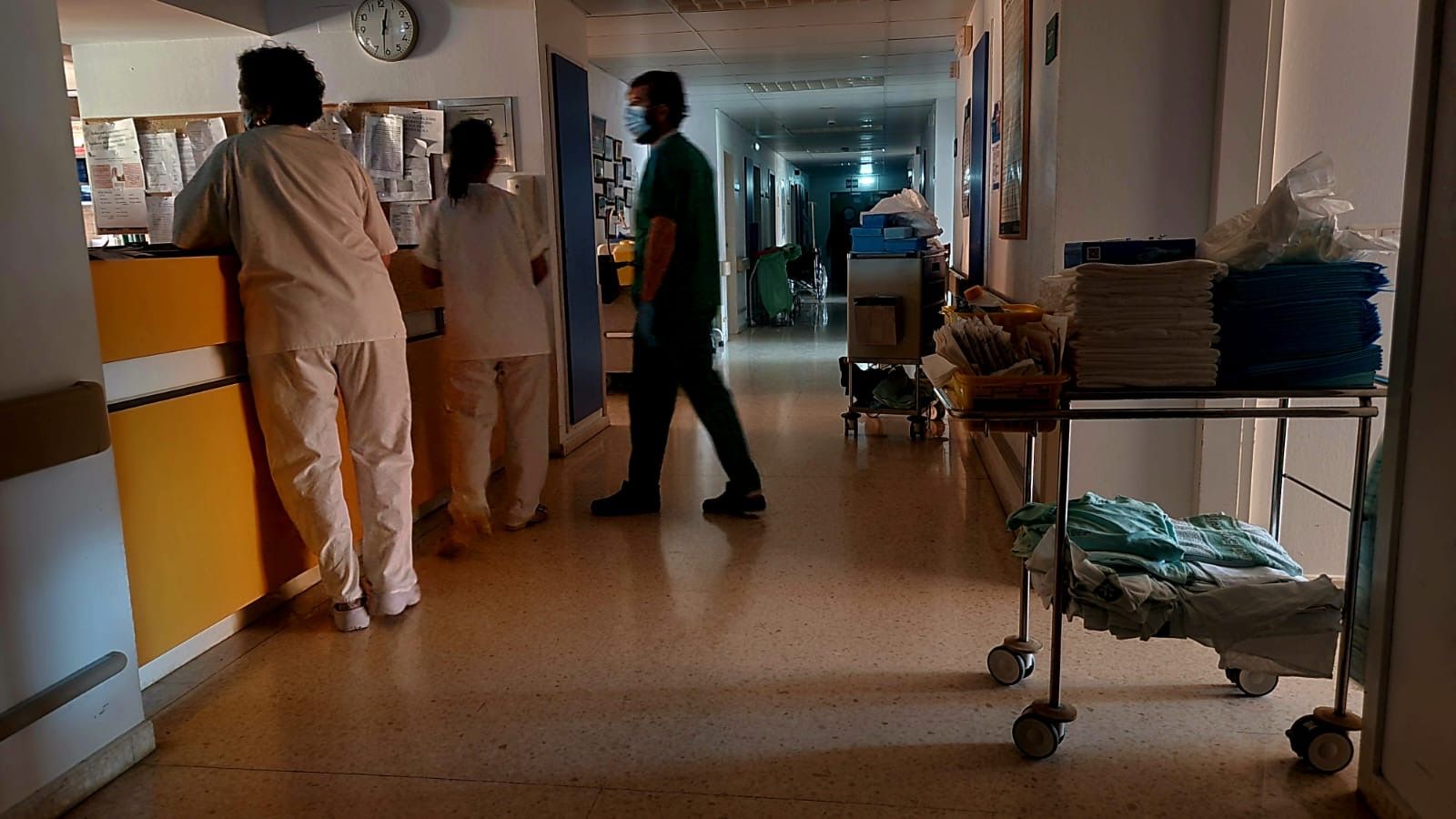 El hospital de Mérida, a oscuras por el apagón