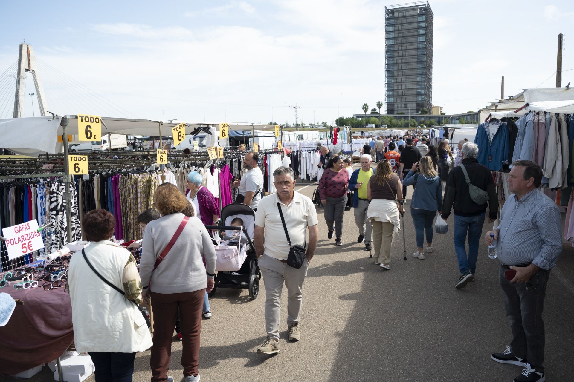 Mercadillo de Badajoz.