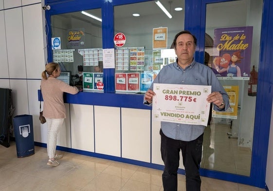 El boleto se selló en esta Administración de Lotería de la calle Méndez Núñez.