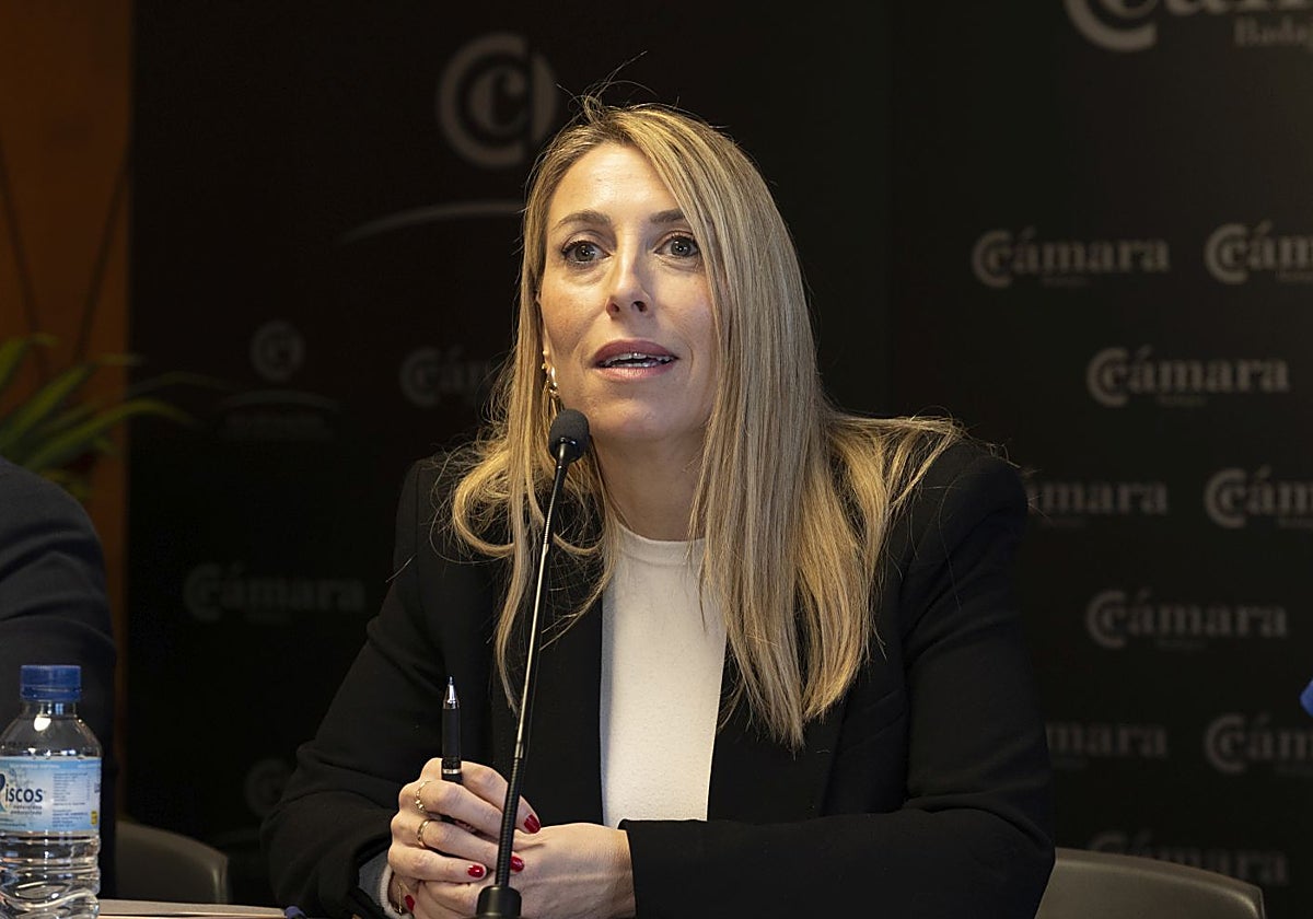 María Guardiola, presidenta de la Junta de Extremadura.
