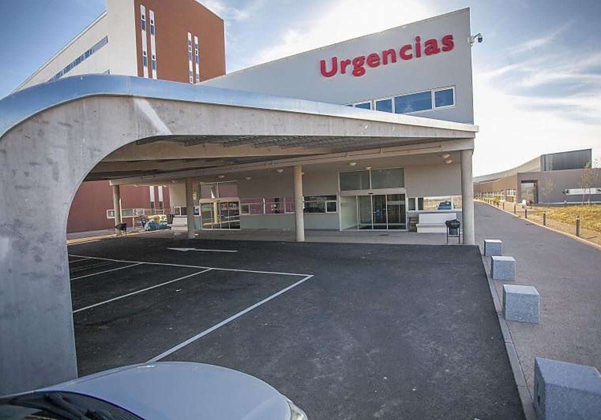 Urgencias del Universitario de Cáceres, en una imagen de archivo.