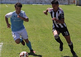 Jorge Barba en el duelo ante el Trujillo del domingo.