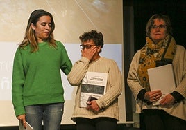 Acto en enero de 2023 en Castuera con familiares de represaliados y el instituto Gogora.