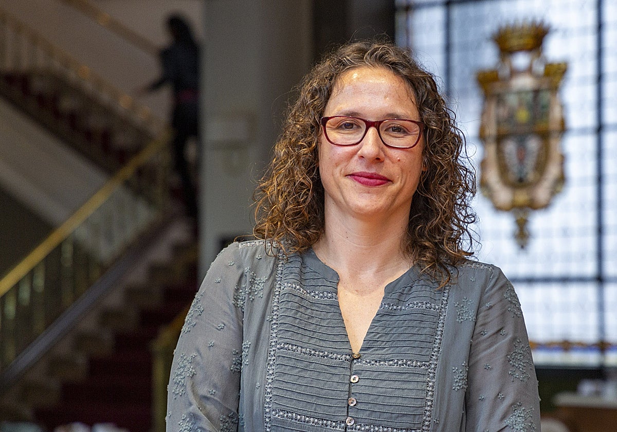 Cristina Franco, presidenta de la Asociación de Matronas Extremeñas.