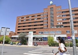 Hospital Materno Infantil de Badajoz, donde fue atendida la menor.