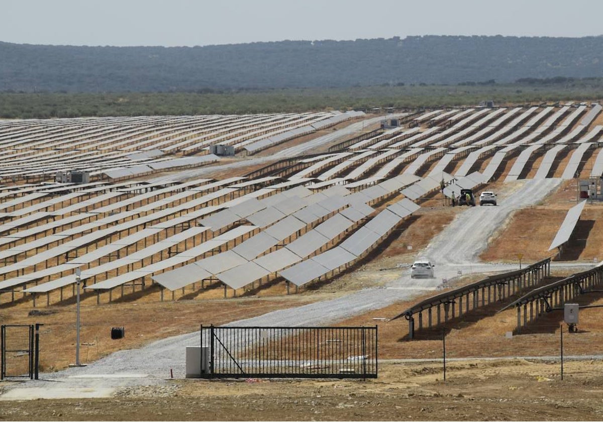 El mapa extremeño de fotovoltaicas se multiplica por siete desde 2019