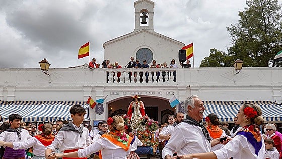 Bótoa le pide un claro a la Virgen para salvar su romería