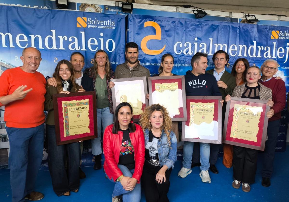 La feria trujillana premia a cinco quesos extremeños