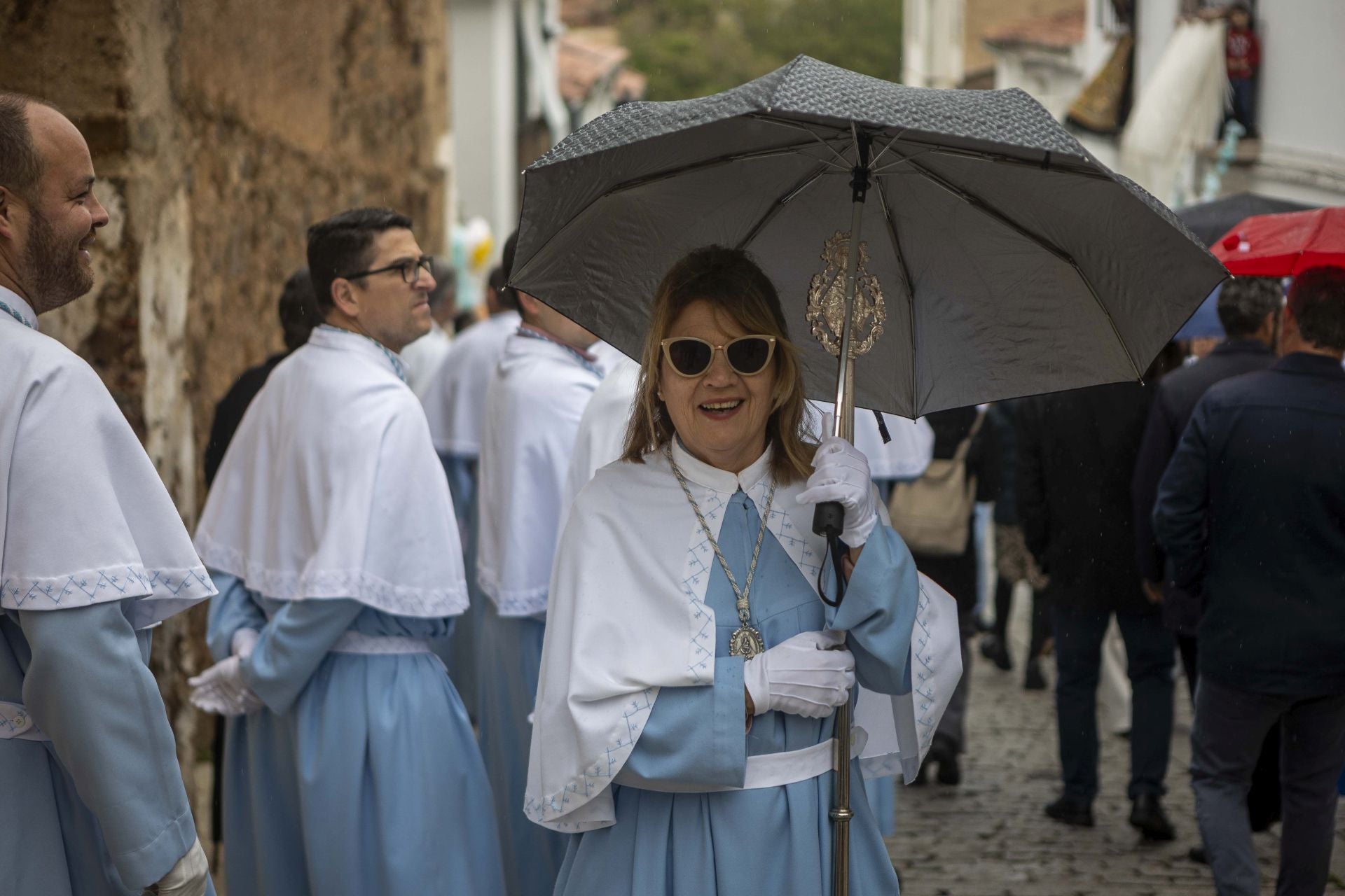El regreso de la patrona de Cáceres a su santuario, en imágenes