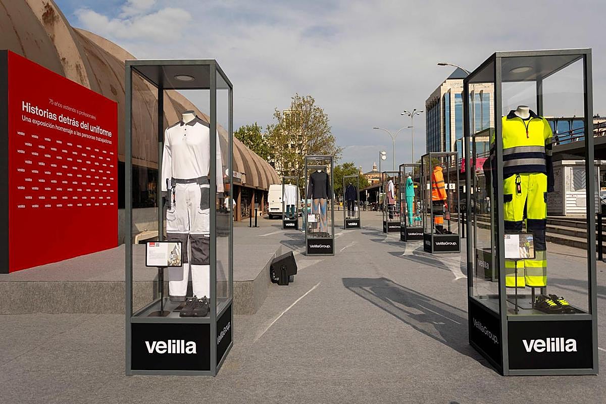 Exposición 'Historias detrás del uniforme'.