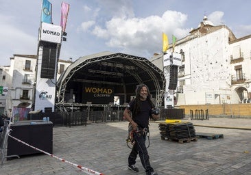 Arranca Womad Cáceres con tiempo fresco y el reto de reducir más los residuos