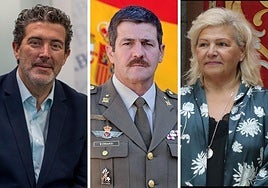 Julián Quirós, Martín Bernardi y María de los Ángeles Pedraza.