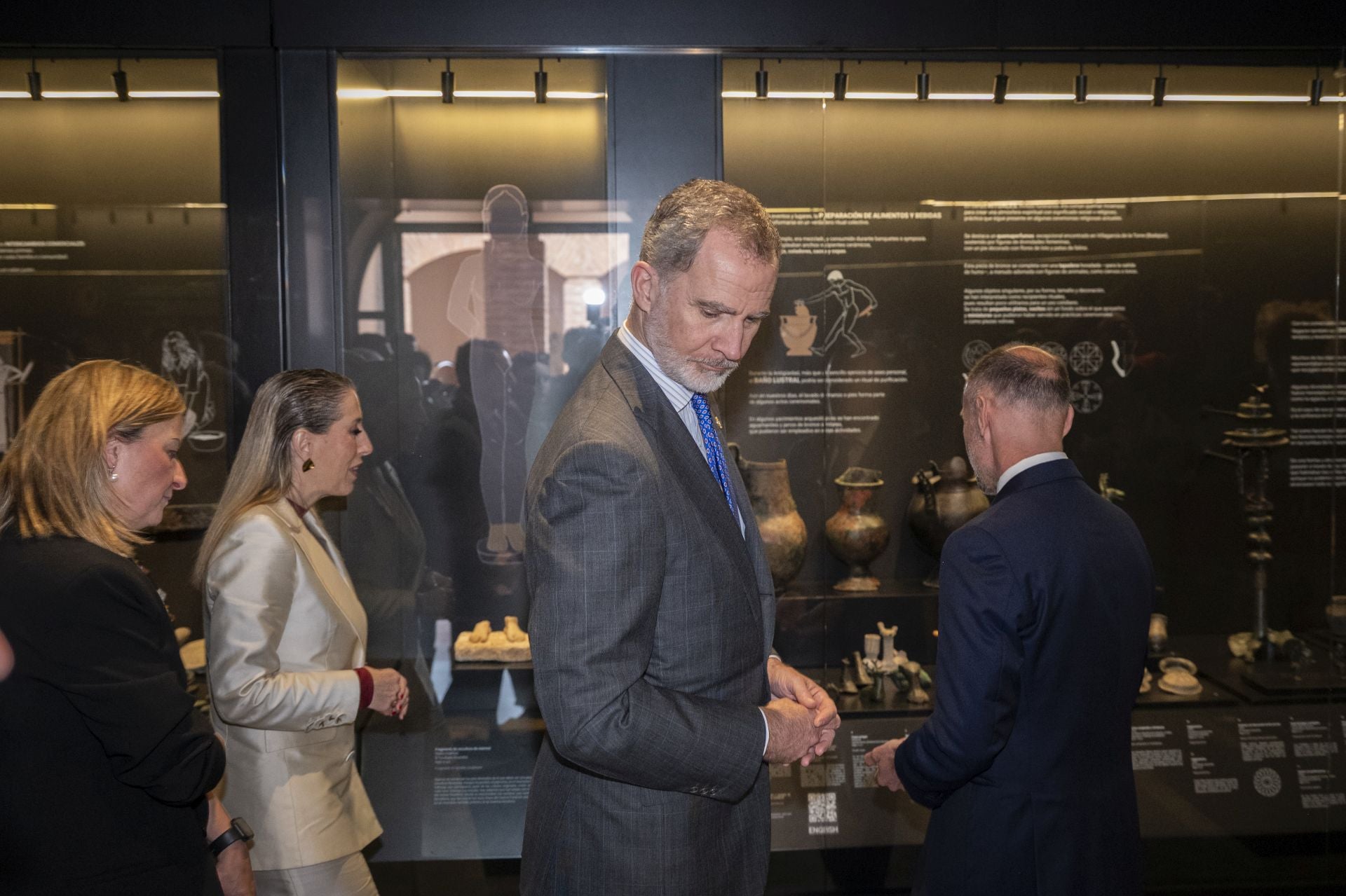 Fotos | El Rey Felipe VI inaugura la Sala Tarteso