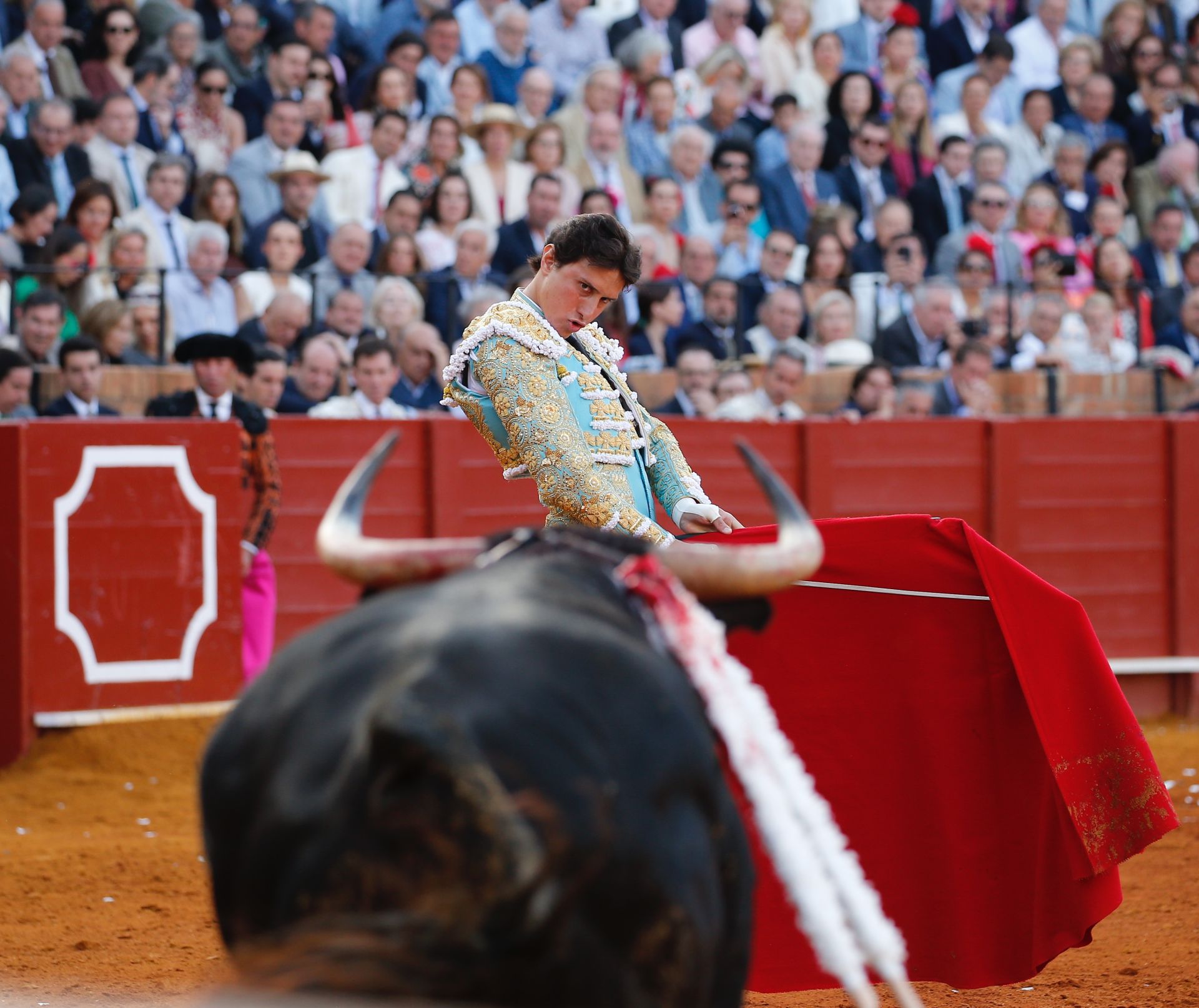 Las mejores imágenes del festejo con Perera, Roca Rey y Juan Ortega