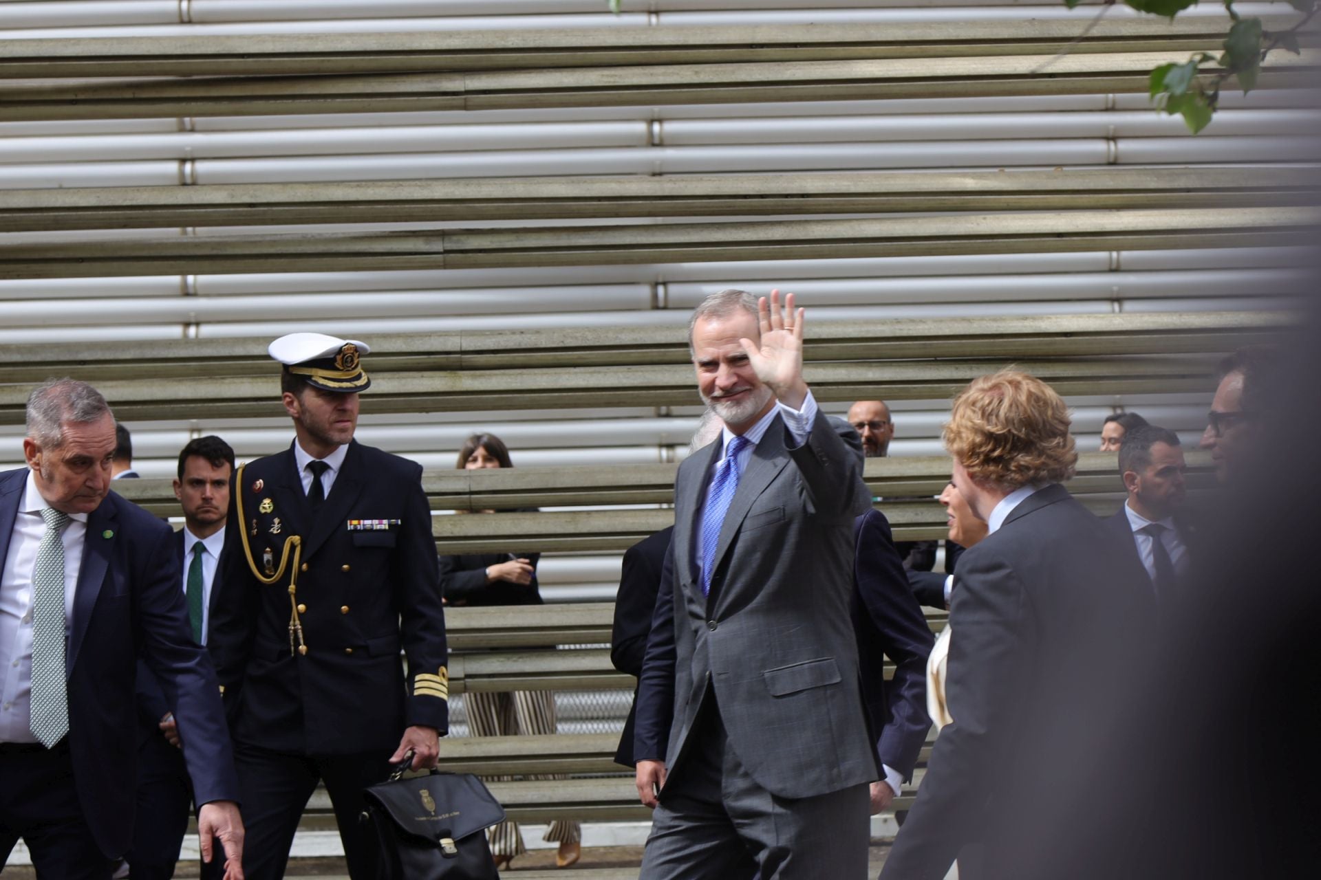 La visita del Rey Felipe VI a Badajoz, en imágenes