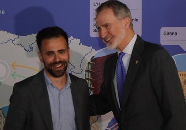 Andoni Forner gana el Princesa de Girona de ciencias en un acto presidido por el Rey en Badajoz