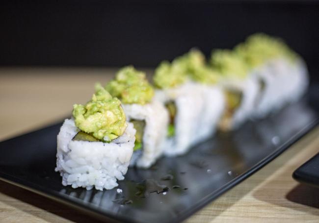 Sushi More también tiene opciones veganas.