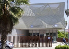 Sede del Organismo Autónomo de Recaudación de Badajoz.