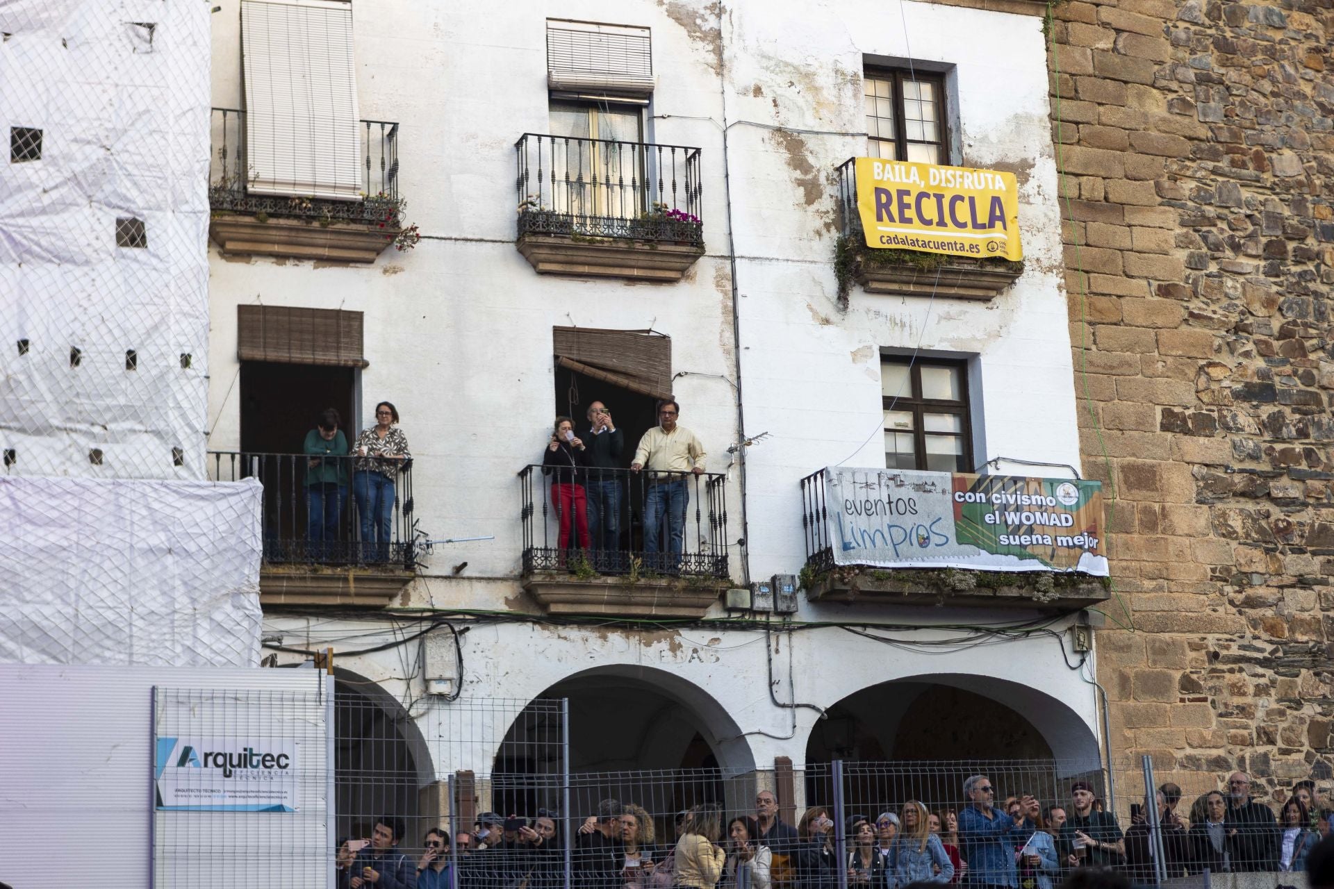 Fotos | Así ha sido el viernes de Womad en Cáceres
