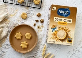 Receta Baby-led Weaning de galletas con nueces
