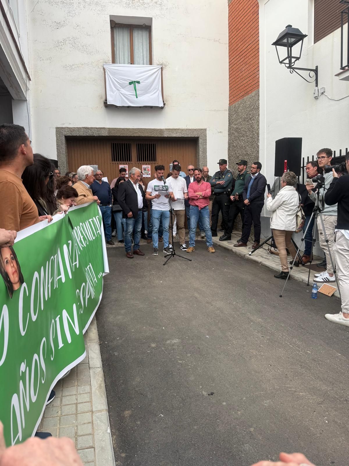 La familia de la vecina de Hornachos confía en las investigaciones para esclarecer ya el caso.