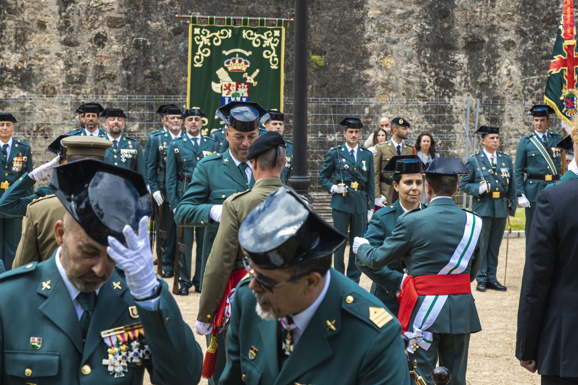 Así ha sido el acto con el que la Guardia Civil ha celebrado el 181 aniversario de su fundación