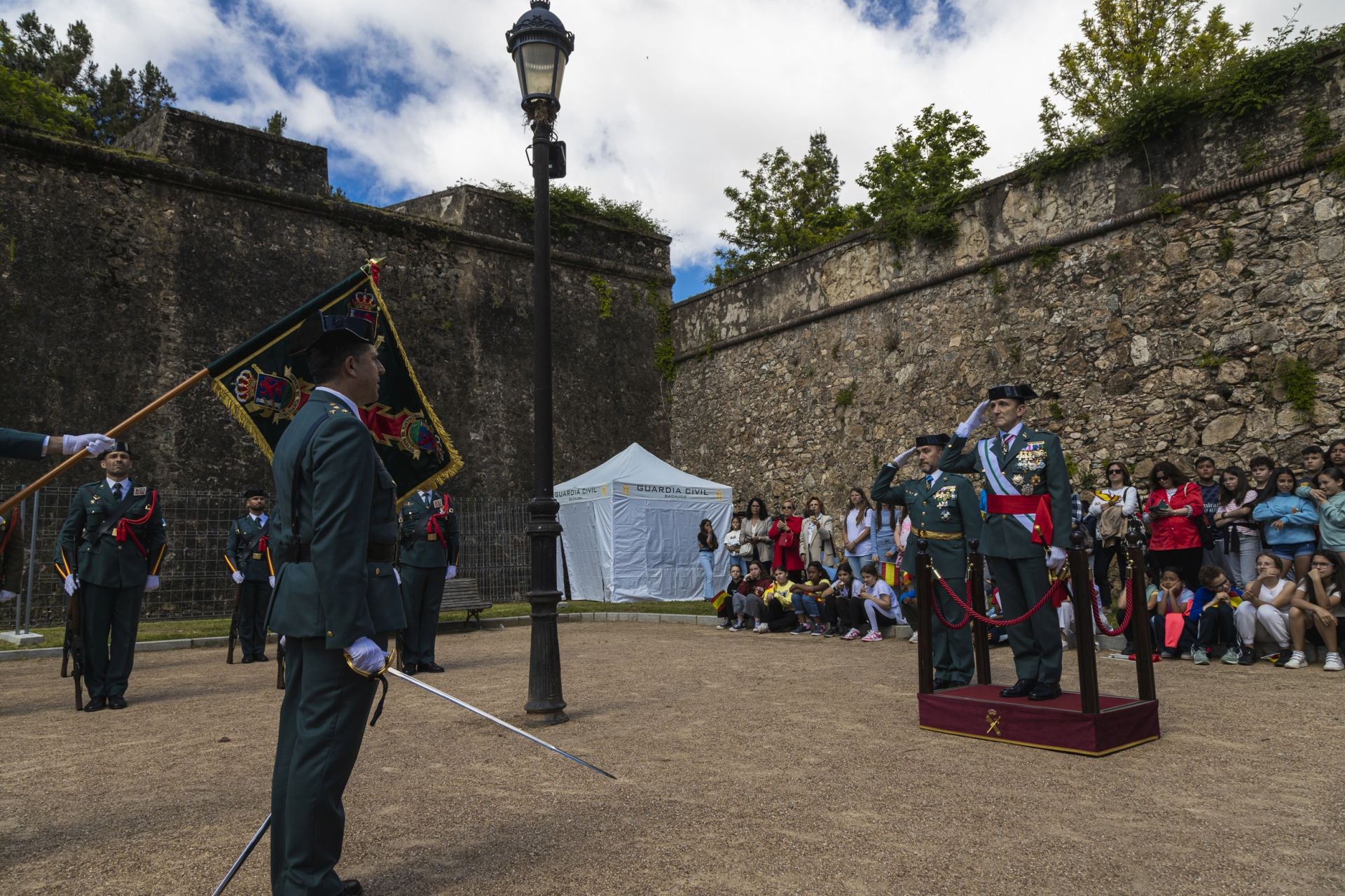 Así ha sido el acto con el que la Guardia Civil ha celebrado el 181 aniversario de su fundación