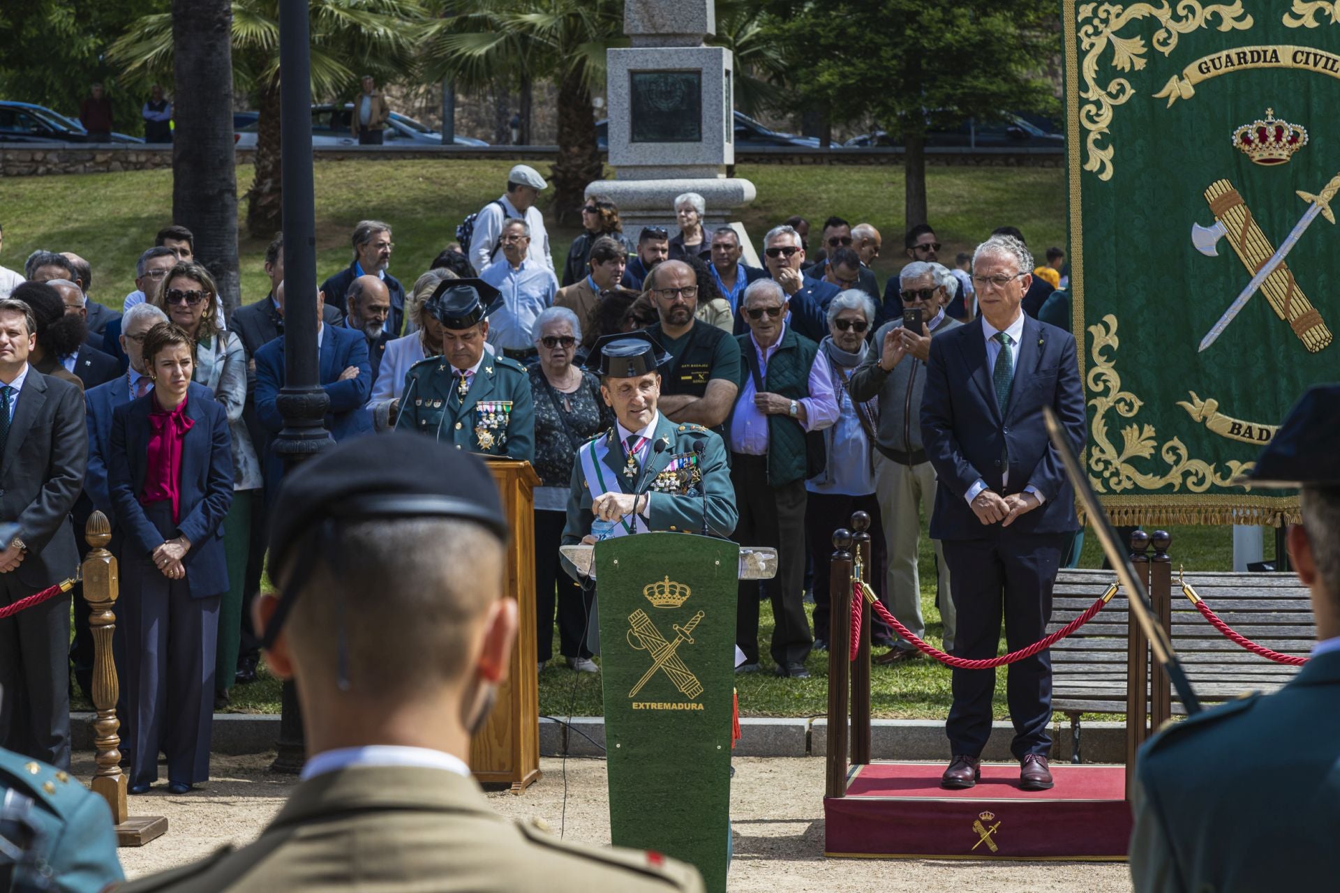 Así ha sido el acto con el que la Guardia Civil ha celebrado el 181 aniversario de su fundación