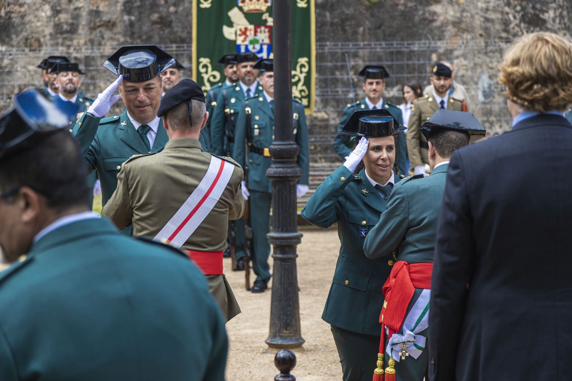 Así ha sido el acto con el que la Guardia Civil ha celebrado el 181 aniversario de su fundación