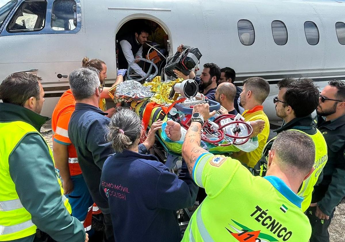 De Badajoz a Barcelona con vida gracias a unos pulmones externos