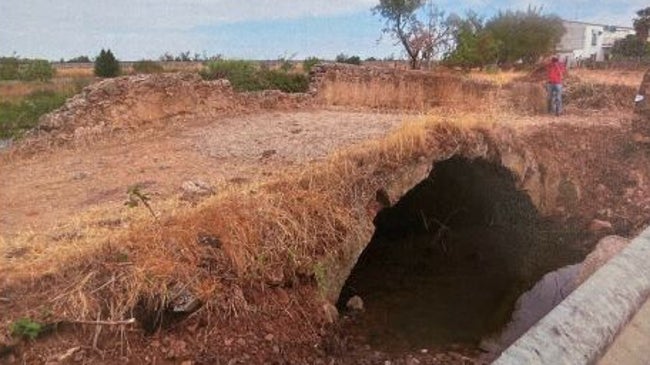 Imagen antes - El antes y el después de un puente con 500 años de historia