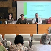 Formación a sanitarios del área de Coria en el uso del 'botón del pánico'.