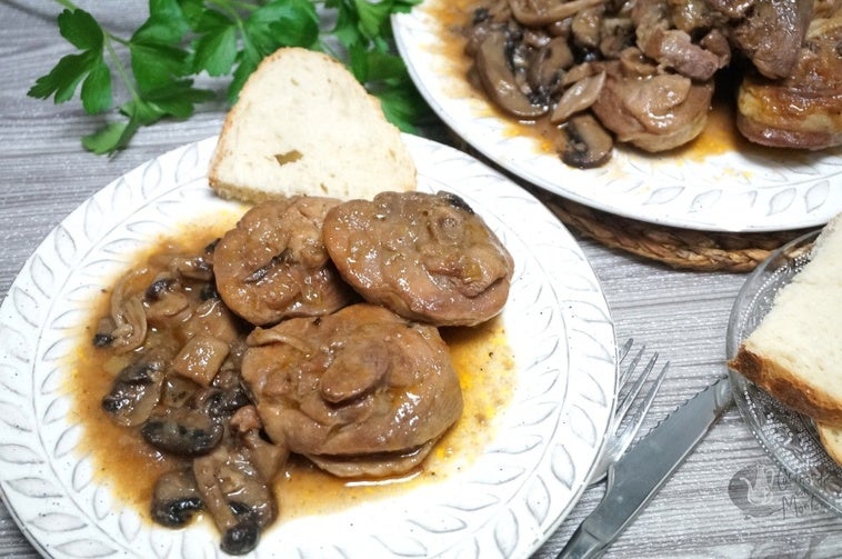 Osobuco de pavo al vino tinto