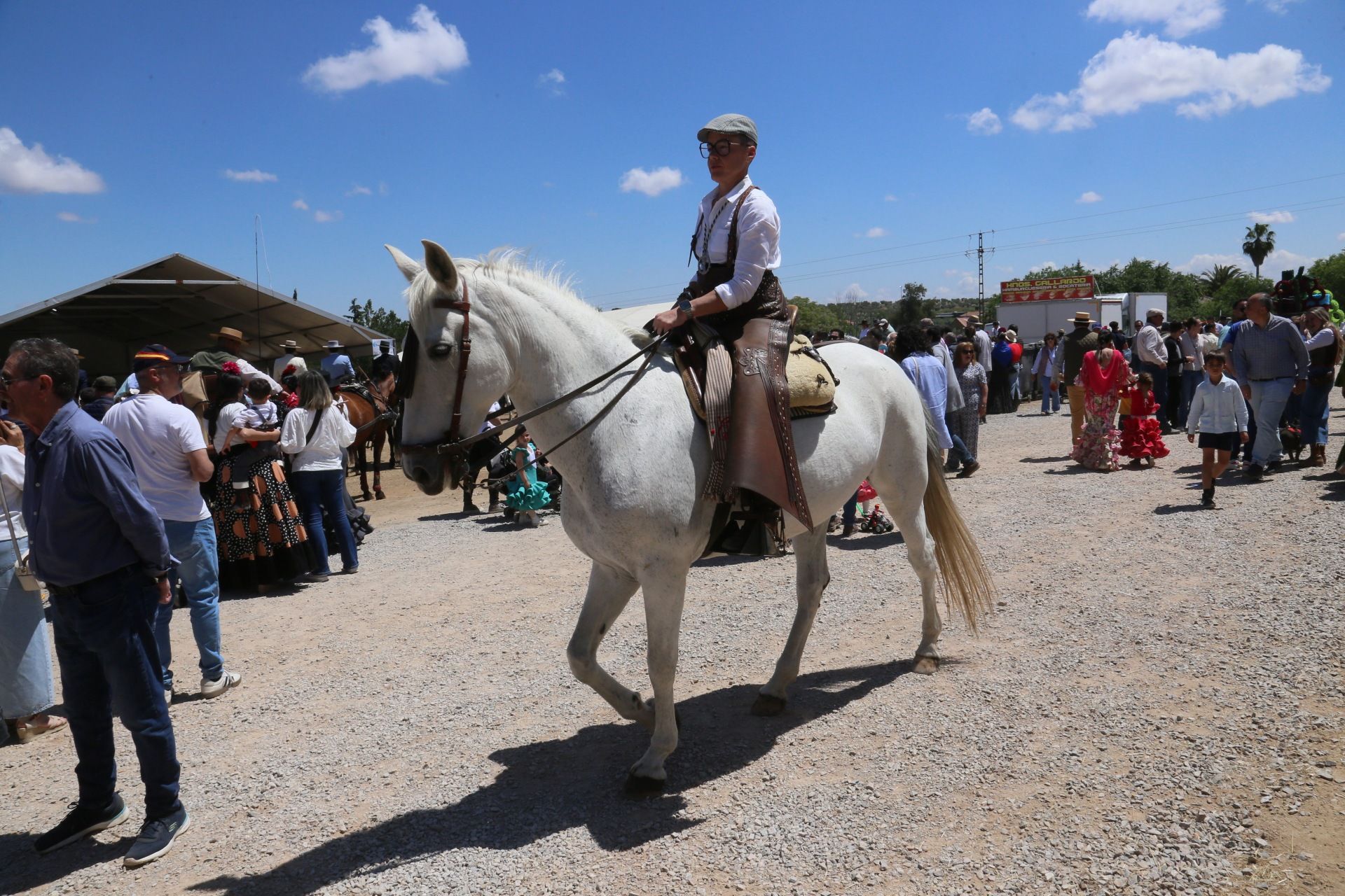 La romería de San Isidro de Villafranca de los Barros, en imágenes