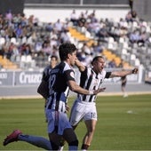 Borja Domingo, Gustavo Quezada (ambos en la foto) y Jesús Sánchez podrán regresar al once.