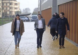 Miguel Ángel Gallardo llegó a pie al Palacio de Justicia el pasado mes de enero.