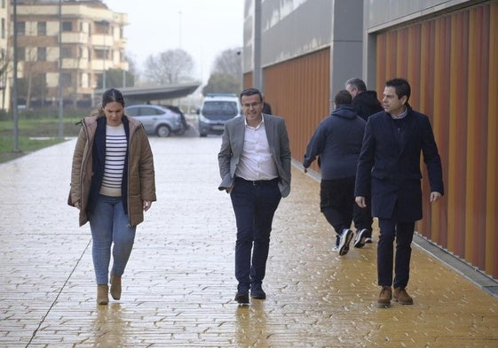 Miguel Ángel Gallardo llegó a pie al Palacio de Justicia el pasado mes de enero.