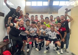 El GL Bolaños celebra el pase a semifinales.