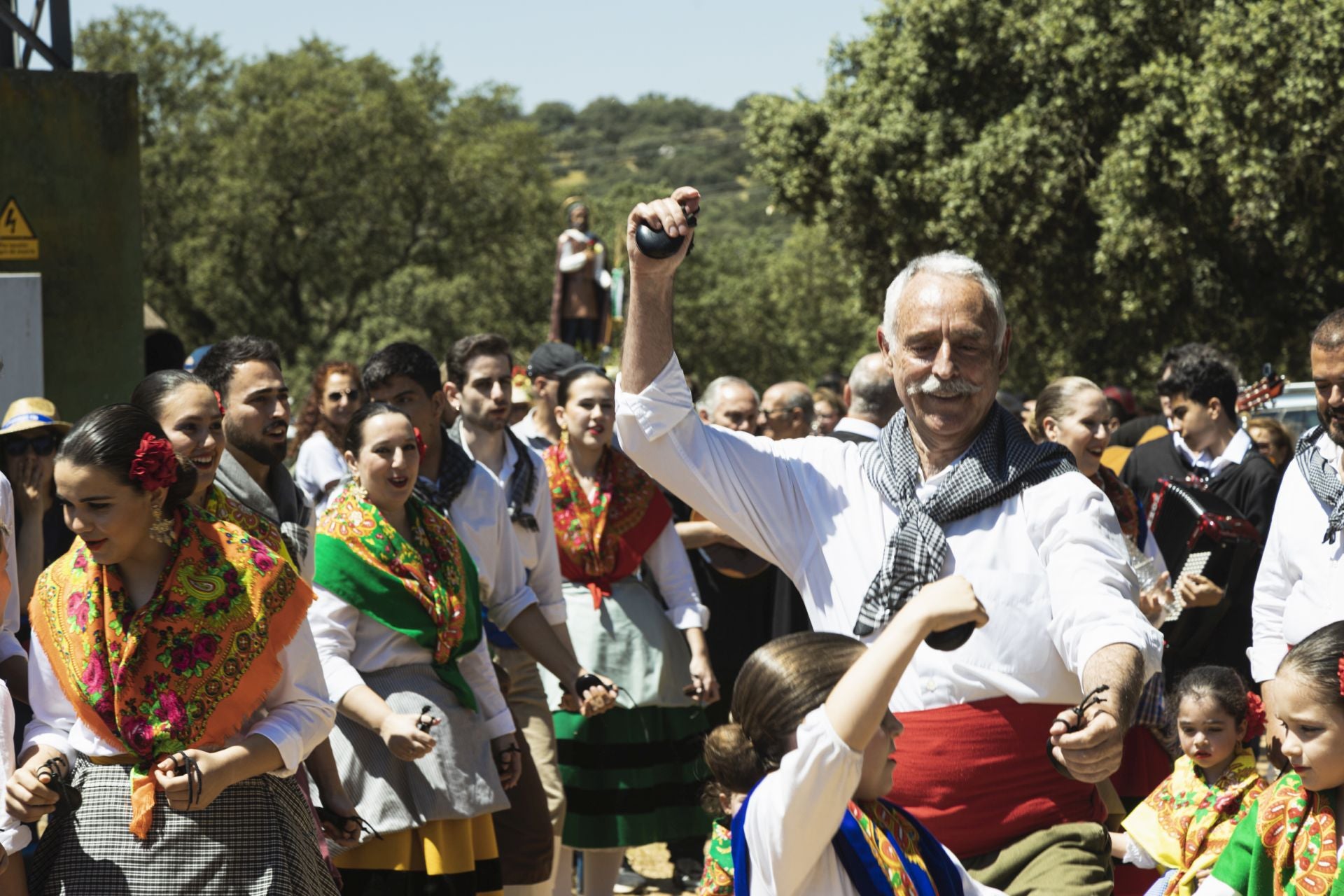 Las mejores imágenes de la romería de San Isidro en Badajoz