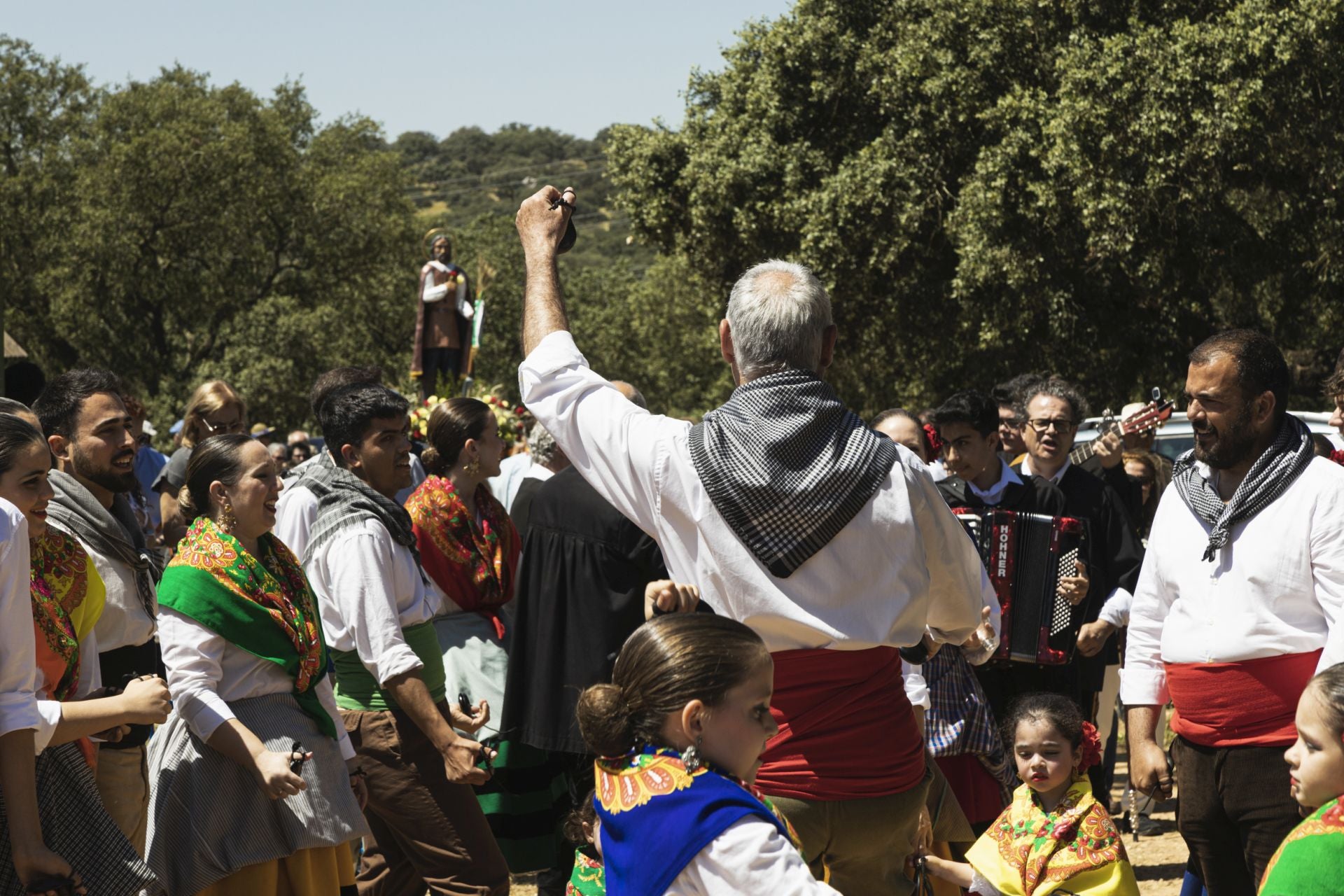 Las mejores imágenes de la romería de San Isidro en Badajoz