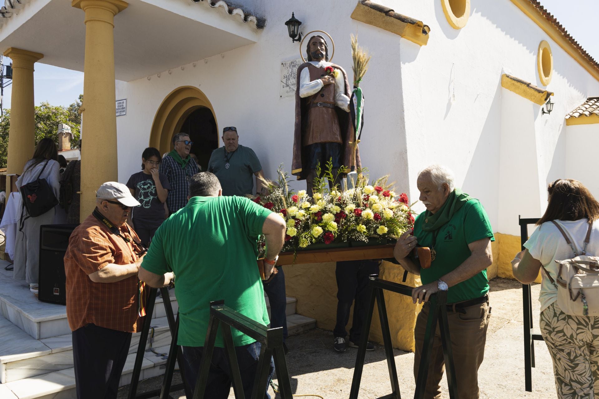 Las mejores imágenes de la romería de San Isidro en Badajoz