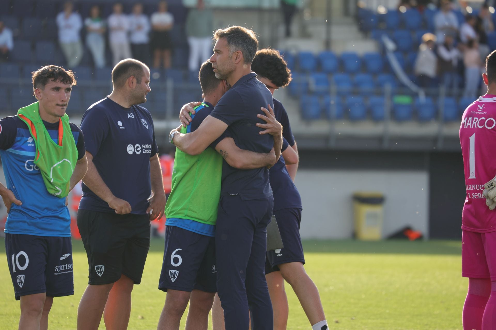 Así ha sido el partido entre el Villanovense y el Real Madrid C