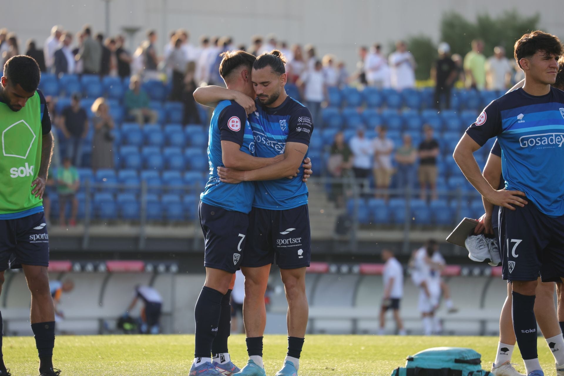 Así ha sido el partido entre el Villanovense y el Real Madrid C