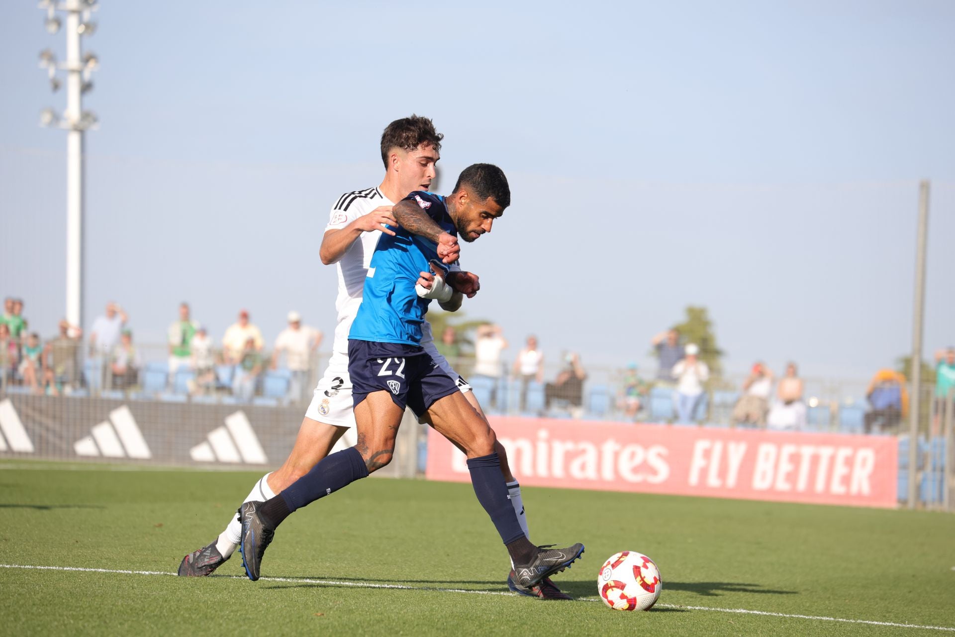 Así ha sido el partido entre el Villanovense y el Real Madrid C