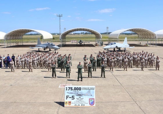 El Ala 23 alcanza las 175.000 horas de vuelo