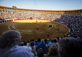 Plaza de toros Era de los Mártires de Cáceres, durante la última feria de San Fernando.